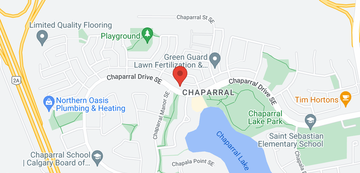 map of 250 CHAPARRAL Drive SE